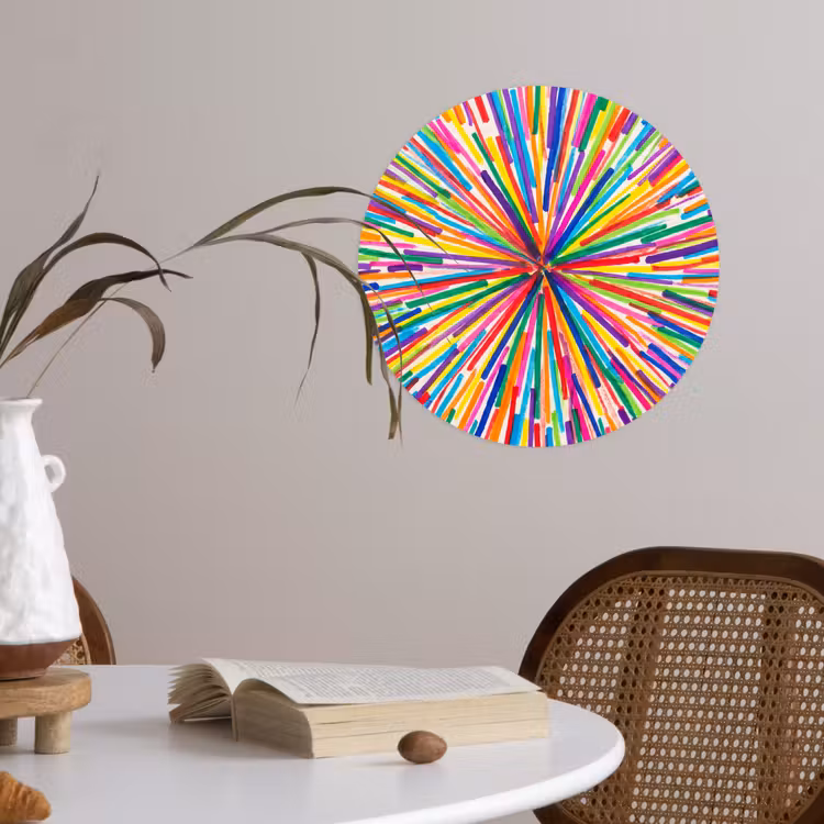 Wallpaper Circle - Lines - Colorful - Abstract — 4