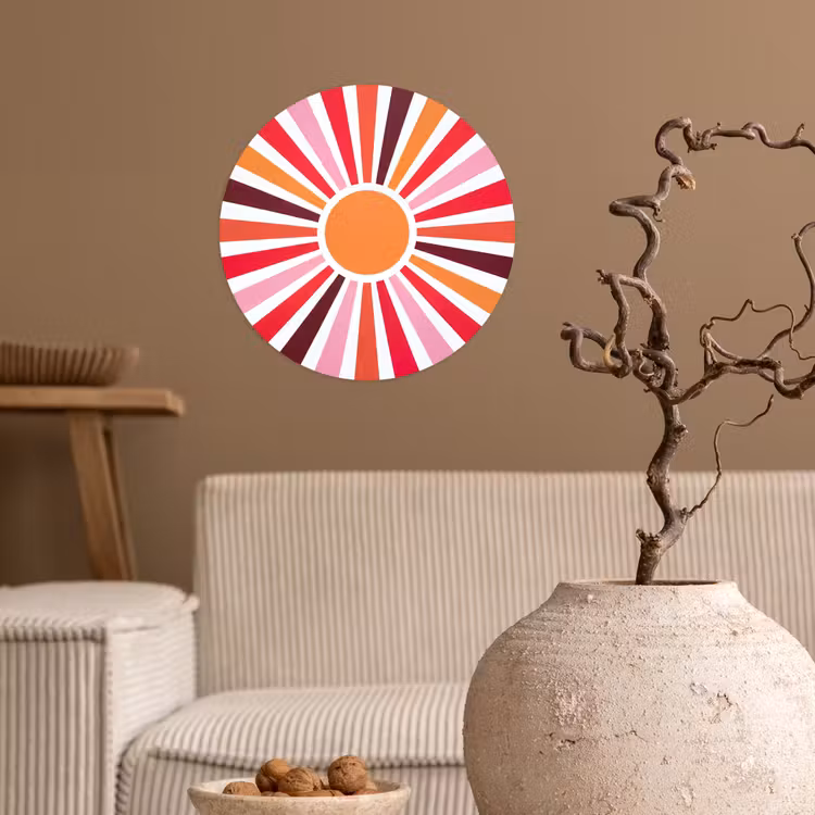 Wallpaper Circle - Sun - Rays - Abstract - Colorful — 2