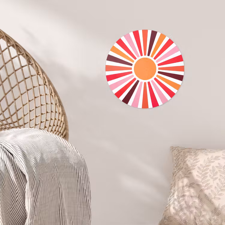 Wallpaper Circle - Sun - Rays - Abstract - Colorful — 5