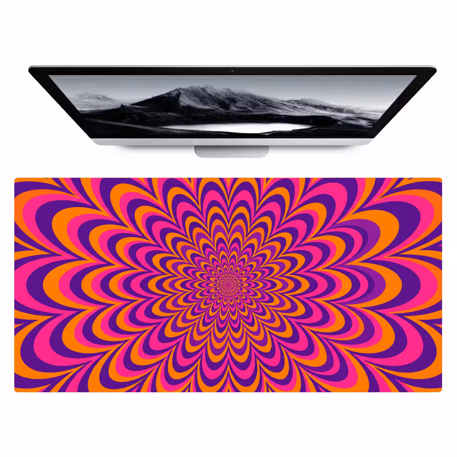 Desk Mat - Pattern - Optical - Colorful — 1