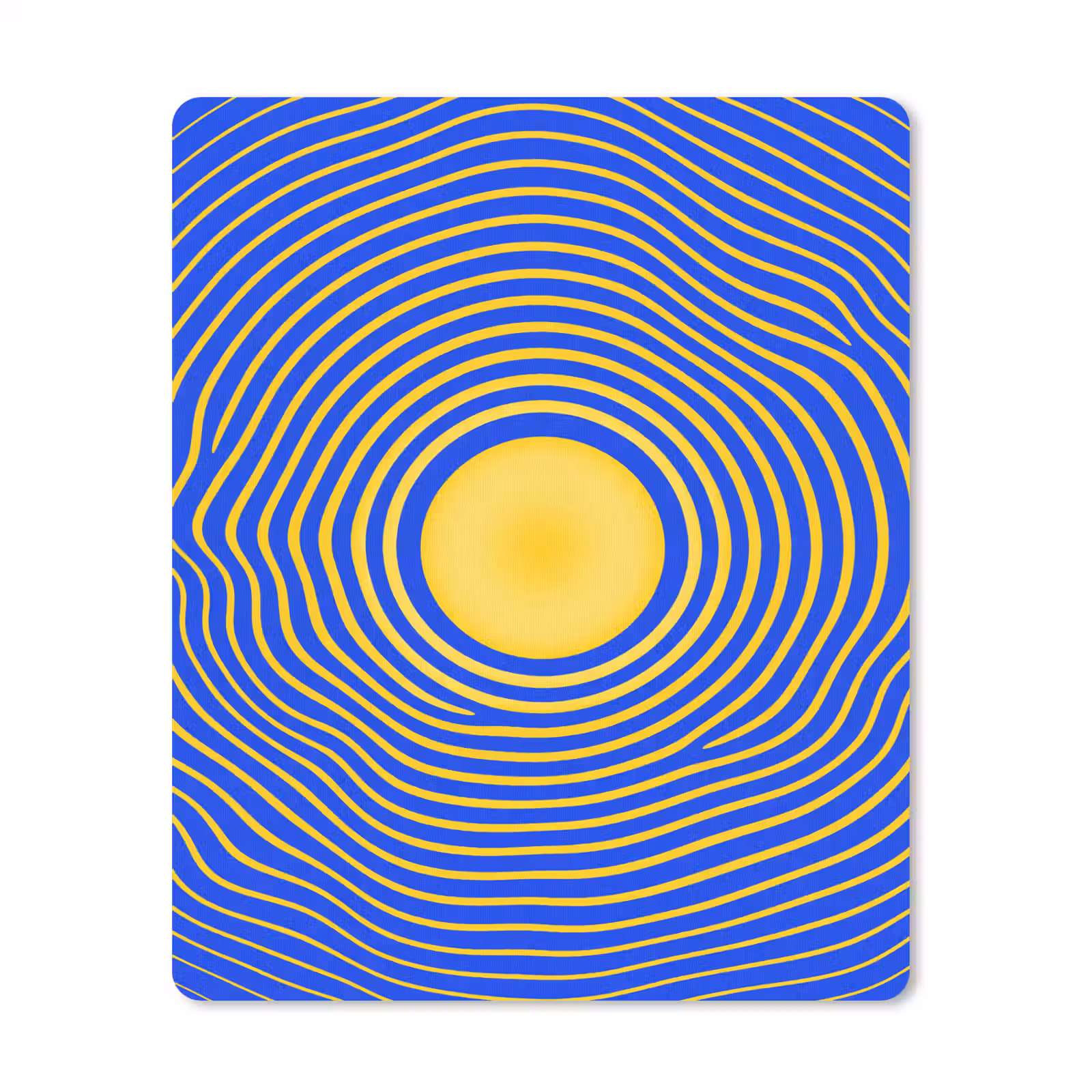 Mouse Pad - Abstract Pattern - Blue — 1
