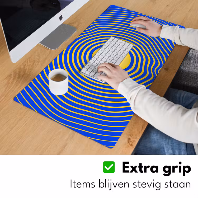 Desk Mat - Abstract Pattern - Blue — 6