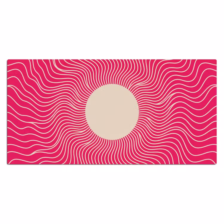 Desk Mat - Abstract - Pattern - Pink — 2