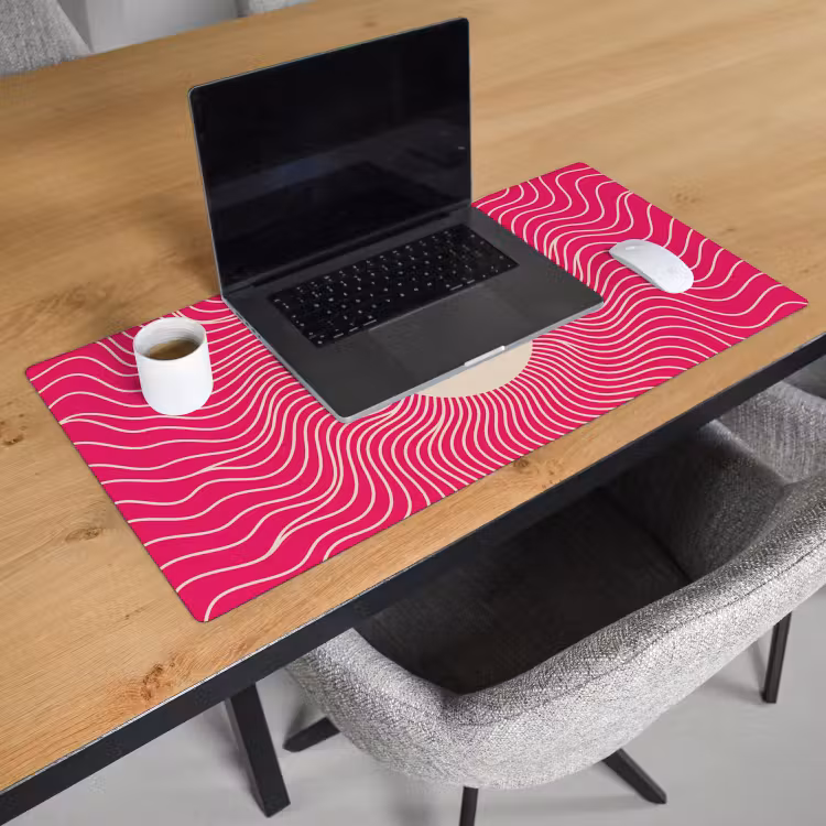 Desk Mat - Abstract - Pattern - Pink — 3
