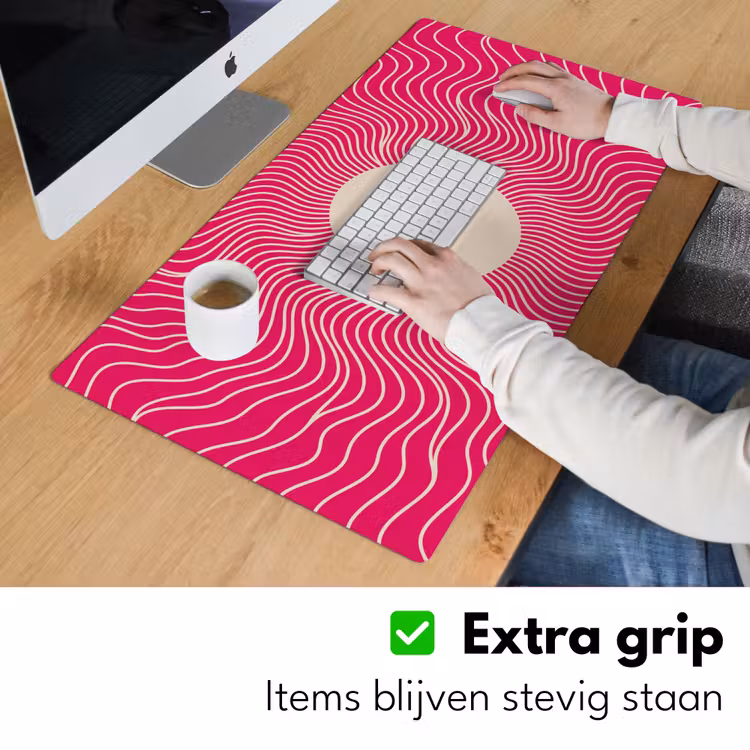 Desk Mat - Abstract - Pattern - Pink — 6