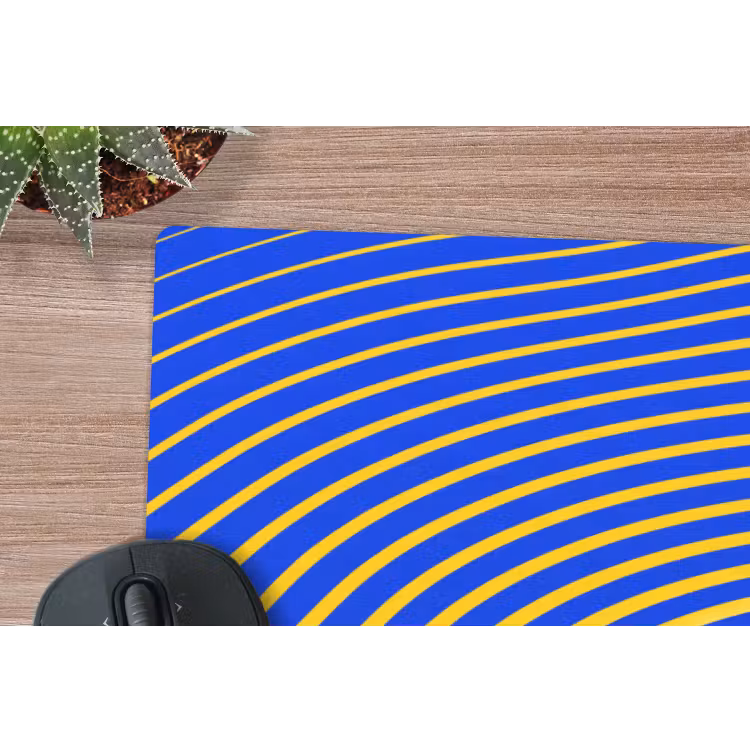 Mouse Pad - Abstract Pattern - Blue — 5