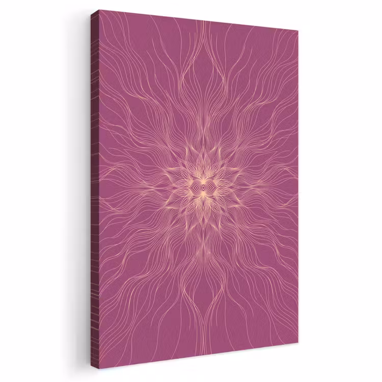 Outdoor Canvas Print - Lines - Pattern - Abstract — 1