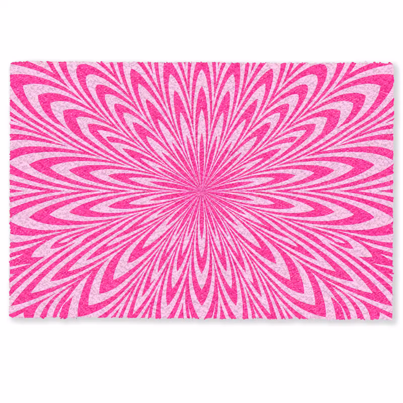 Doormat - Pattern - Optical - Pink — 1