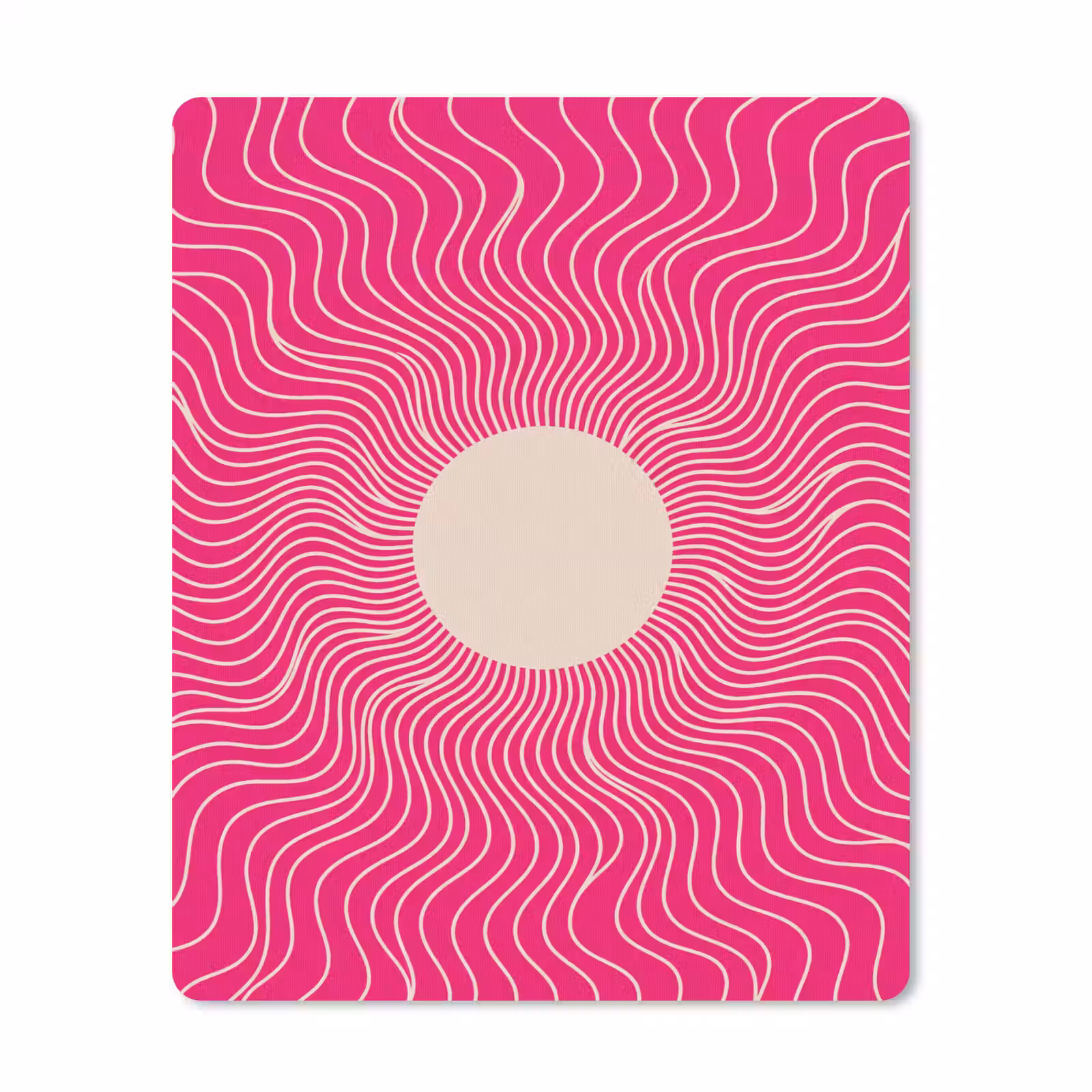 Mouse Pad - Abstract - Pattern - Pink — 1