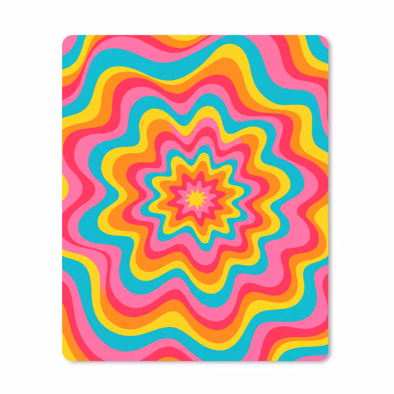 Mouse Pad - Pattern - Wavy - Colorful — 1