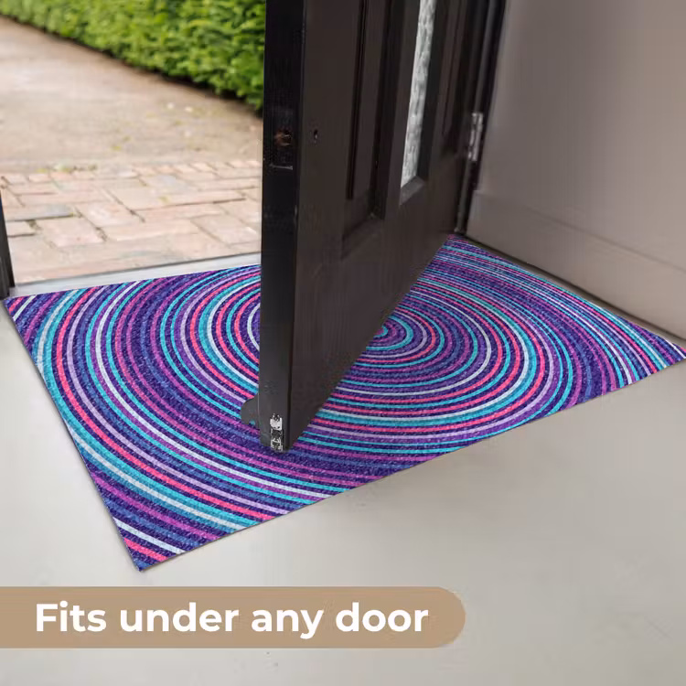 Doormat - Abstract - Circles - Colorful — 7