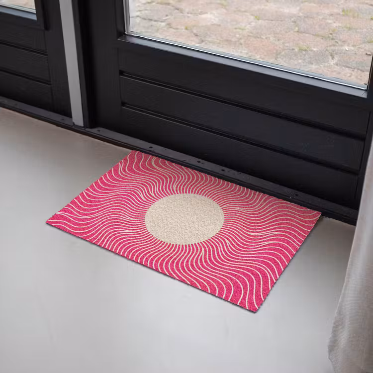 Doormat - Abstract - Pattern - Pink — 2