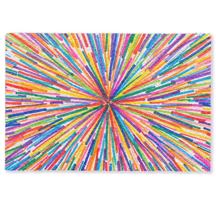 Doormat - Lines - Colorful - Abstract — 1