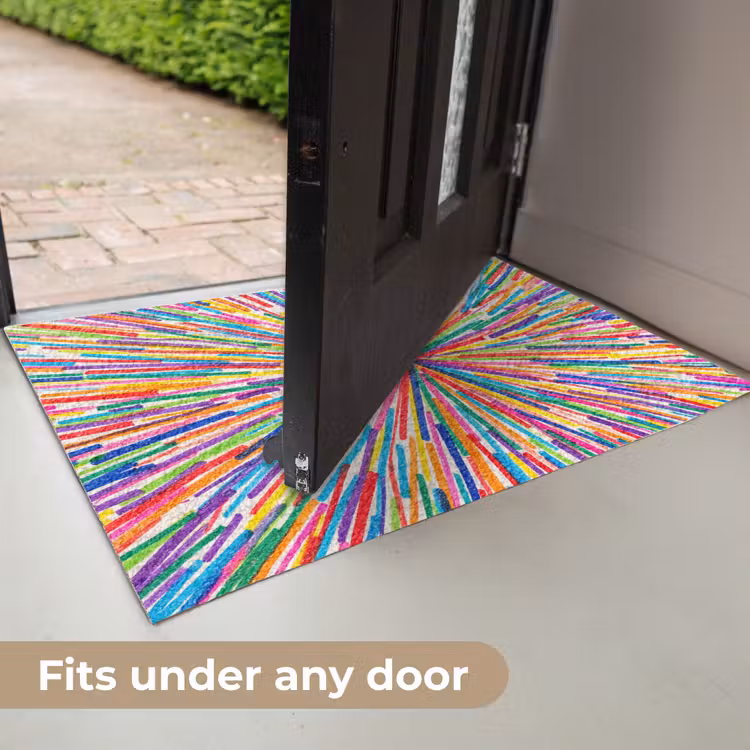 Doormat - Lines - Colorful - Abstract — 7