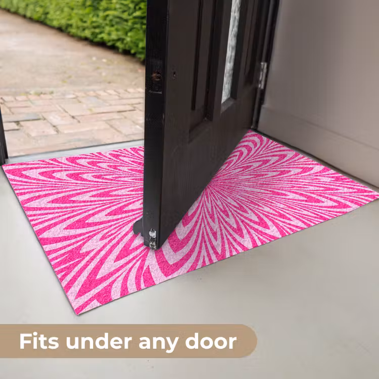 Doormat - Pattern - Optical - Pink — 7