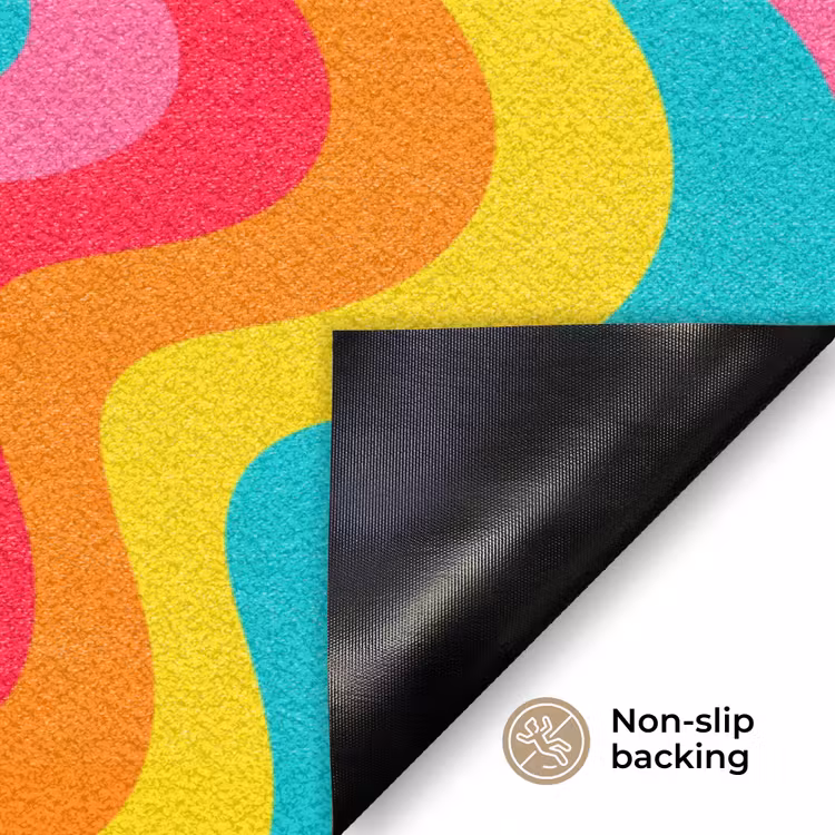 Doormat - Pattern - Wavy - Colorful — 6