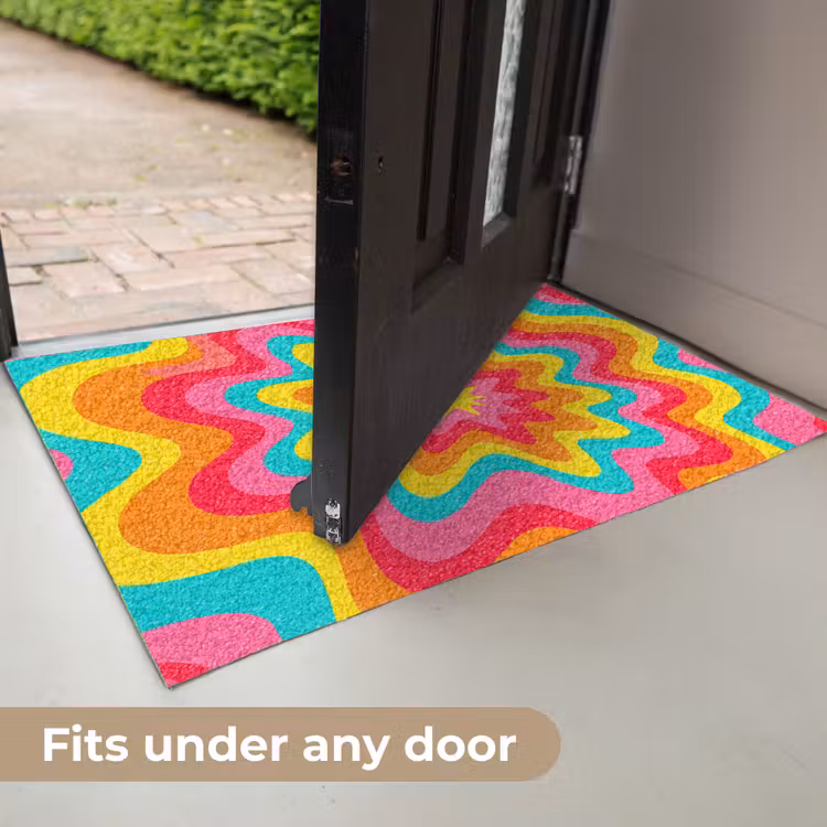 Doormat - Pattern - Wavy - Colorful — 7