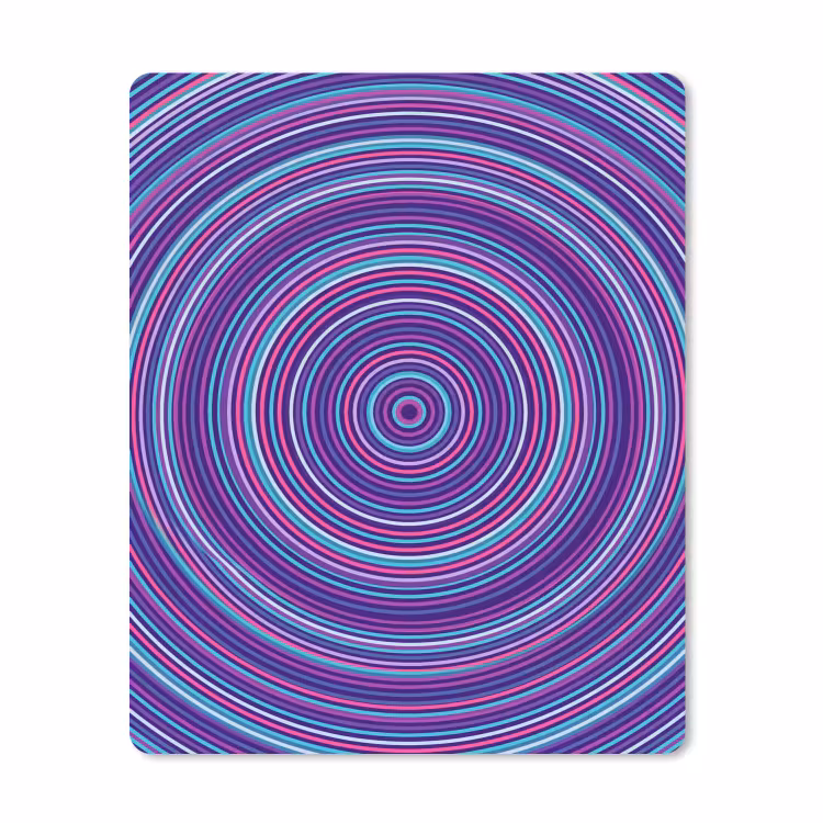 Mouse Pad - Abstract - Circles - Colorful — 1