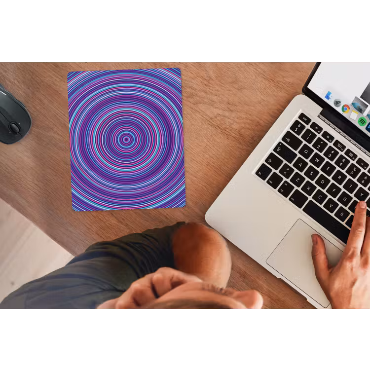 Mouse Pad - Abstract - Circles - Colorful — 2