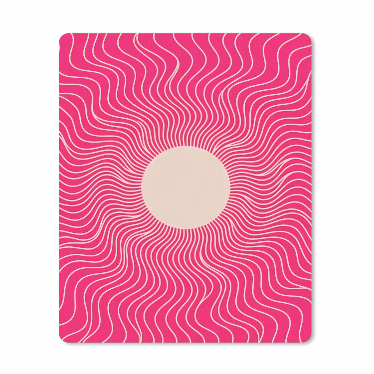 Mouse Pad - Abstract - Pattern - Pink — 1