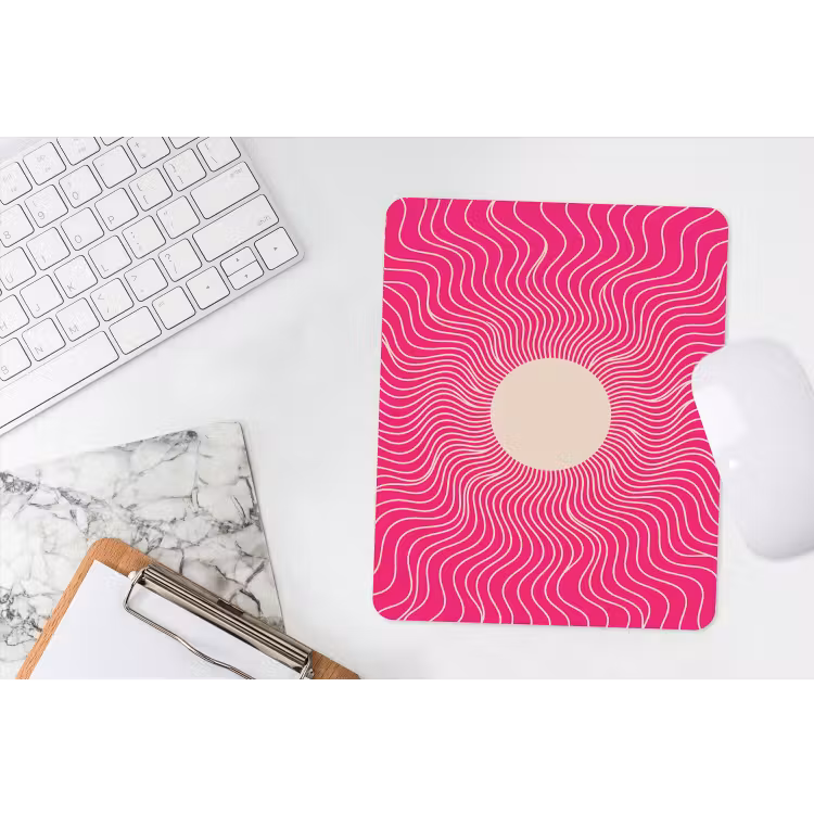 Mouse Pad - Abstract - Pattern - Pink — 4
