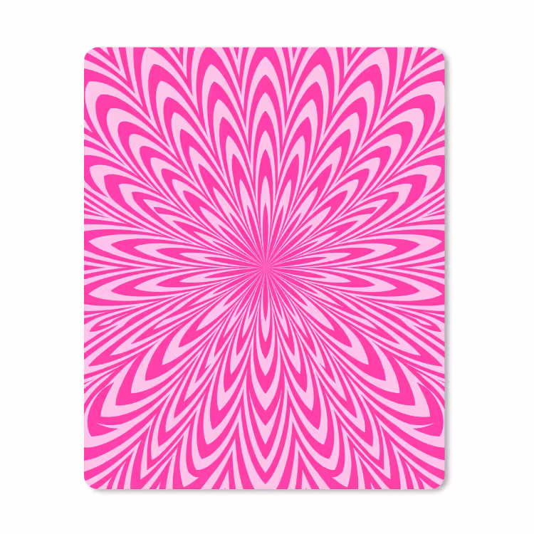 Mouse Pad - Pattern - Optical - Pink — 1