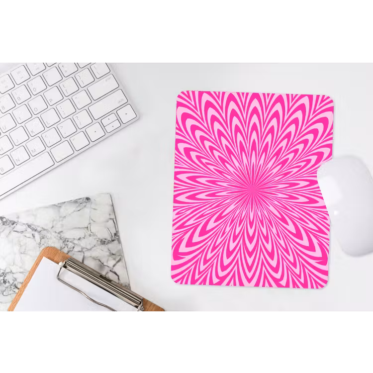 Mouse Pad - Pattern - Optical - Pink — 4