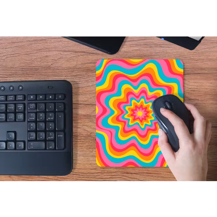 Mouse Pad - Pattern - Wavy - Colorful — 3