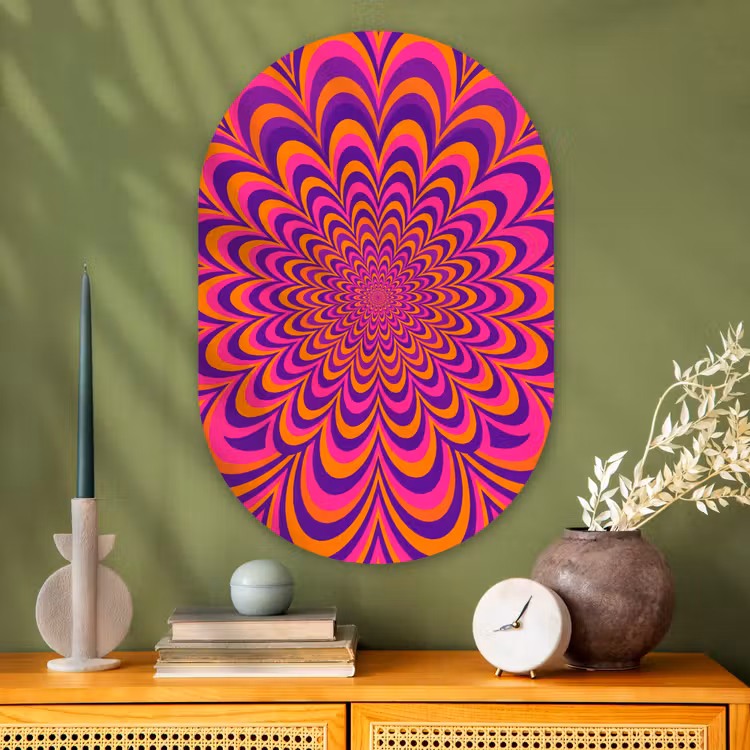 Oval - Glass - Pattern - Optical - Colorful — 2