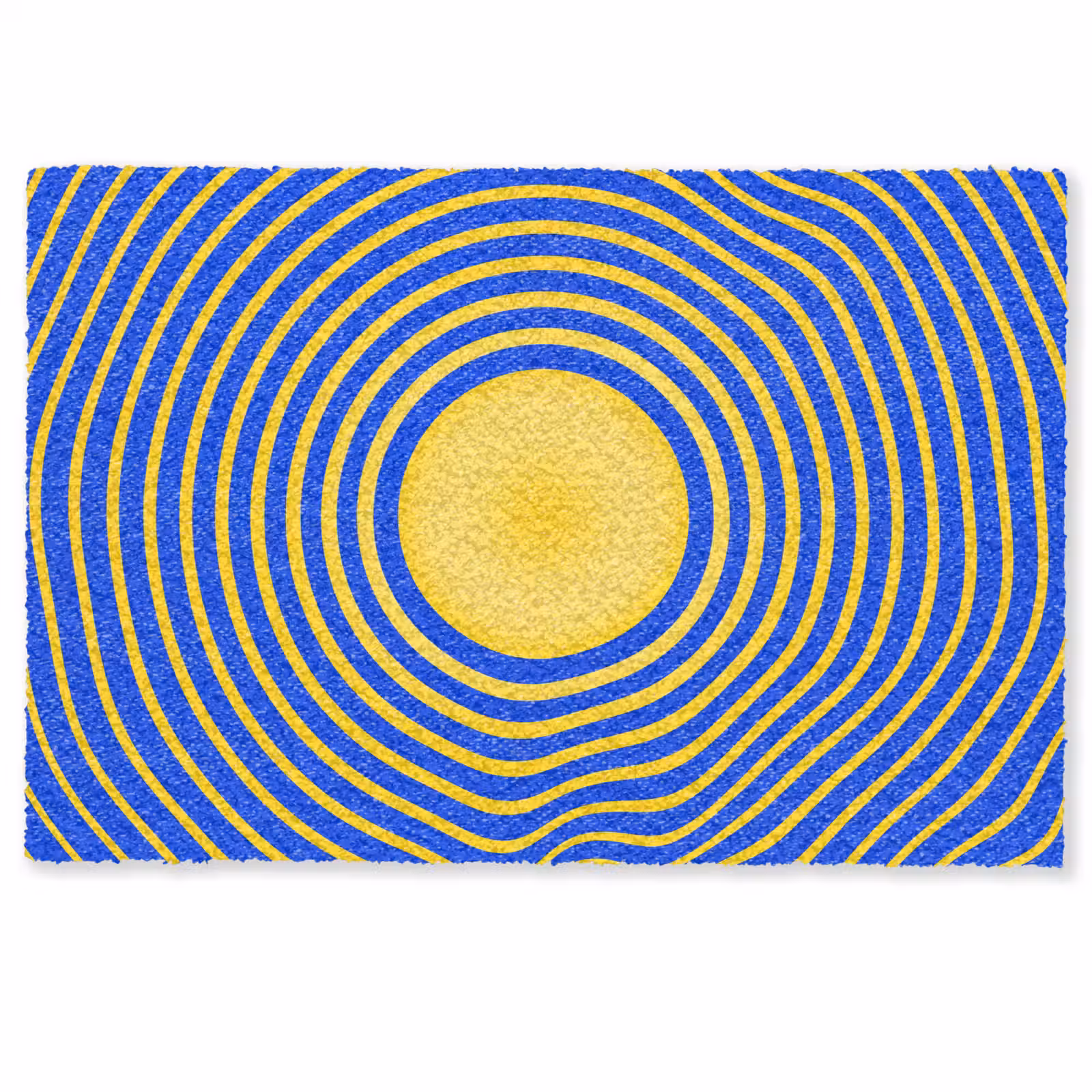 Doormat - Abstract Pattern - Blue — 1