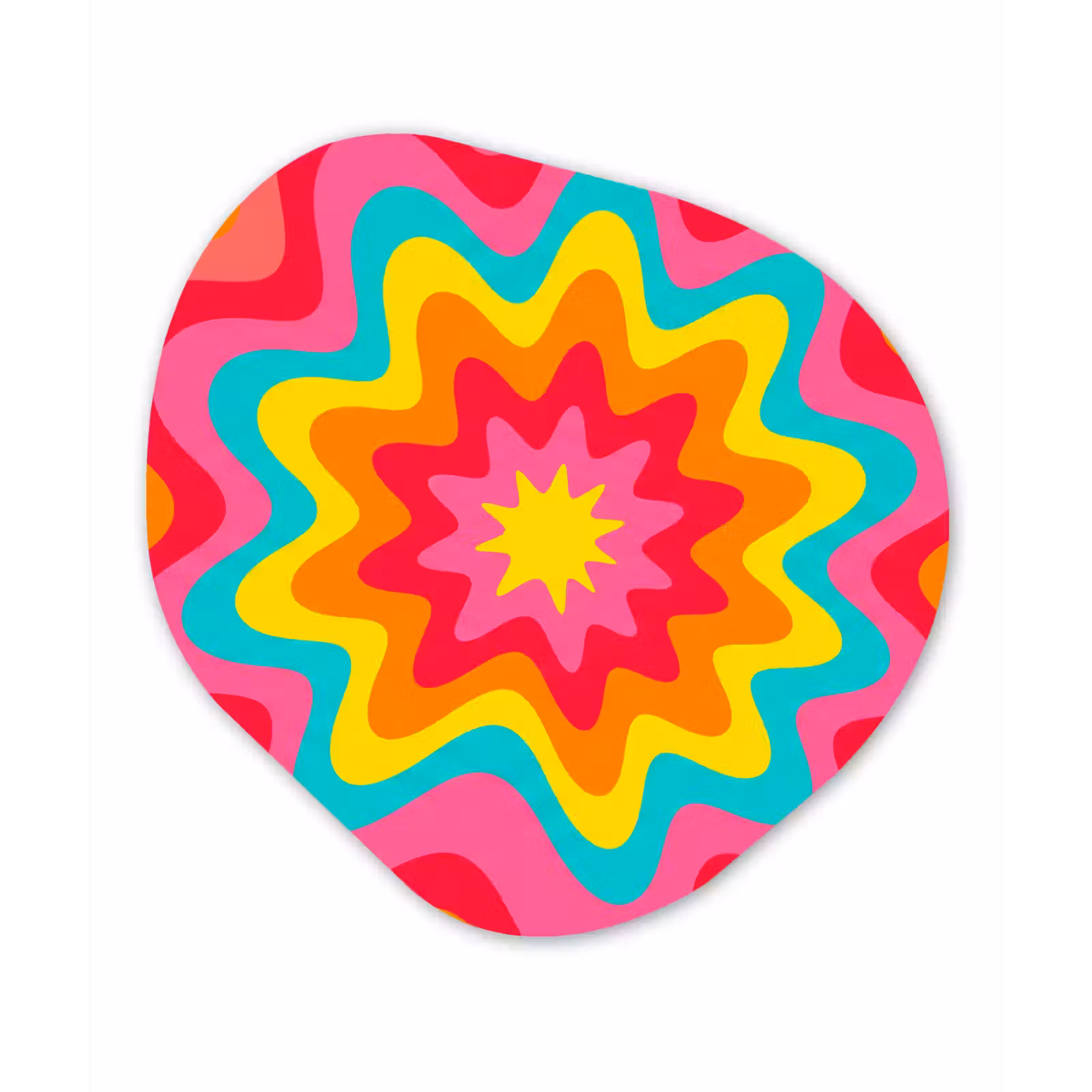 Organic - Glass - Pattern - Wavy - Colorful — 1
