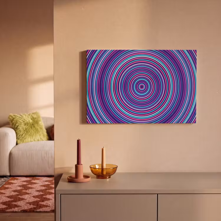 Canvas Print - Abstract - Circles - Colorful — 1