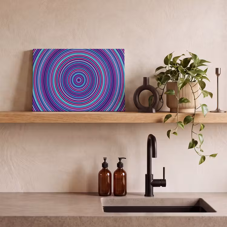 Canvas Print - Abstract - Circles - Colorful — 2