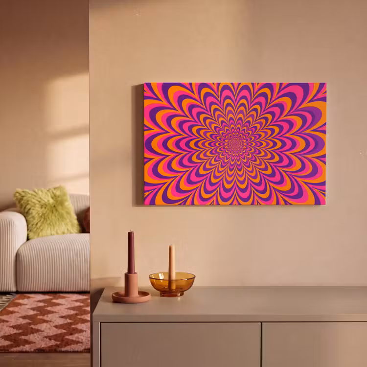 Canvas Print - Pattern - Optical - Colorful — 1