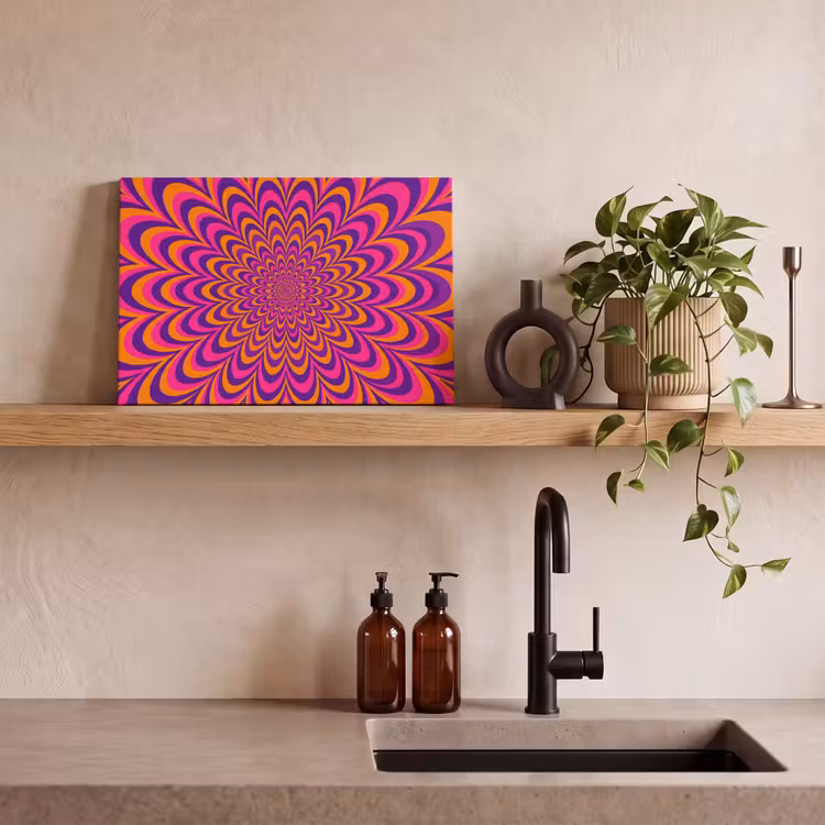 Canvas Print - Pattern - Optical - Colorful — 2