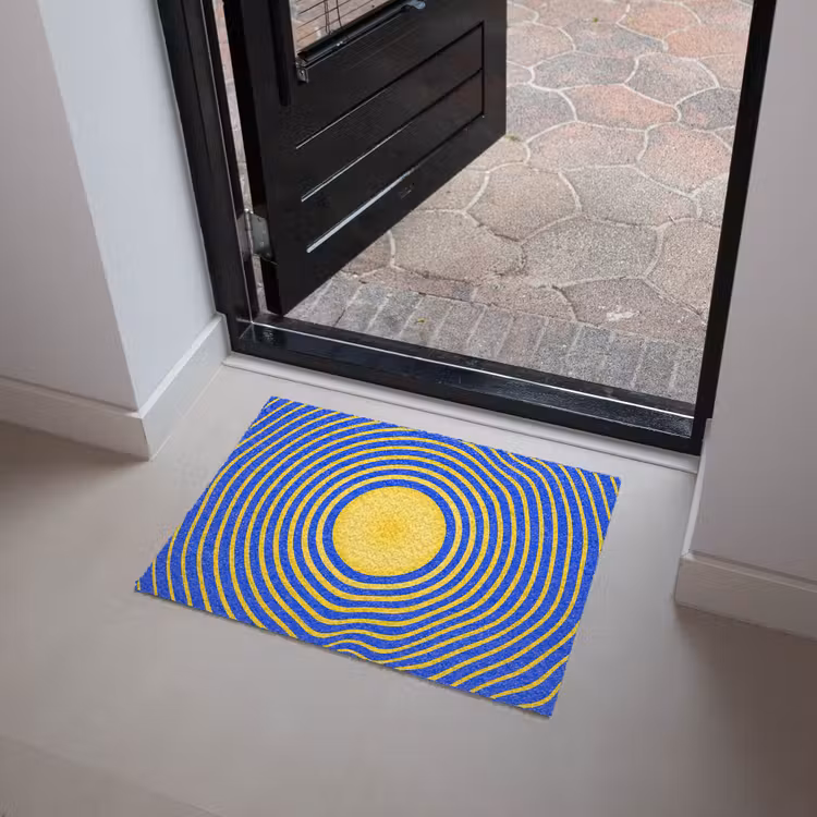 Doormat - Abstract Pattern - Blue — 4