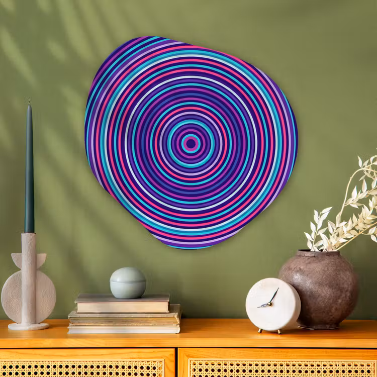 Organic - Glass - Abstract - Circles - Colorful — 2