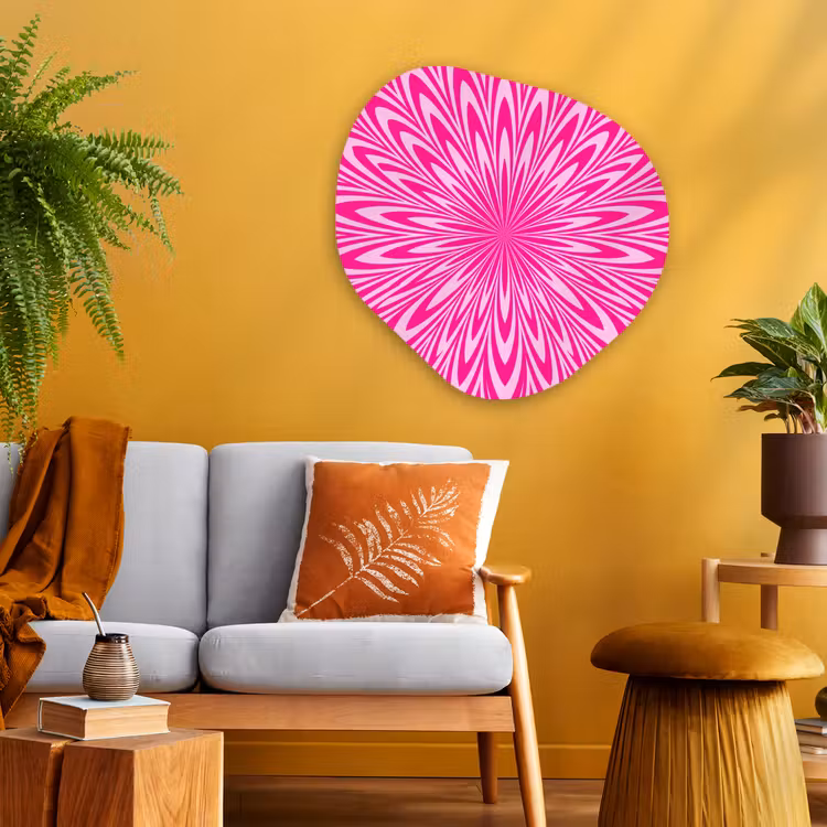 Organic - Glass - Pattern - Optical - Pink — 3