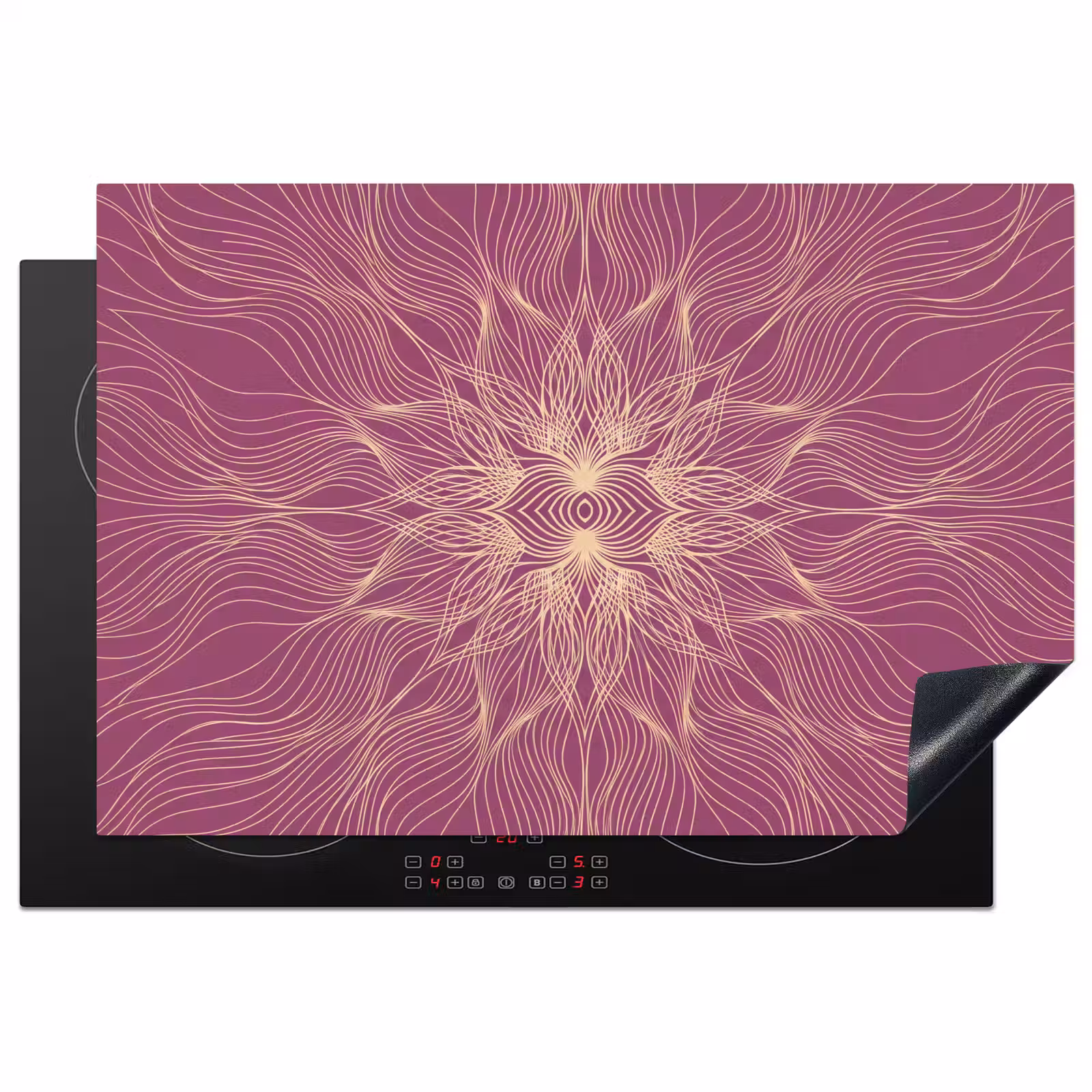 Induction Hob Cover - Lines - Pattern - Abstract — 1