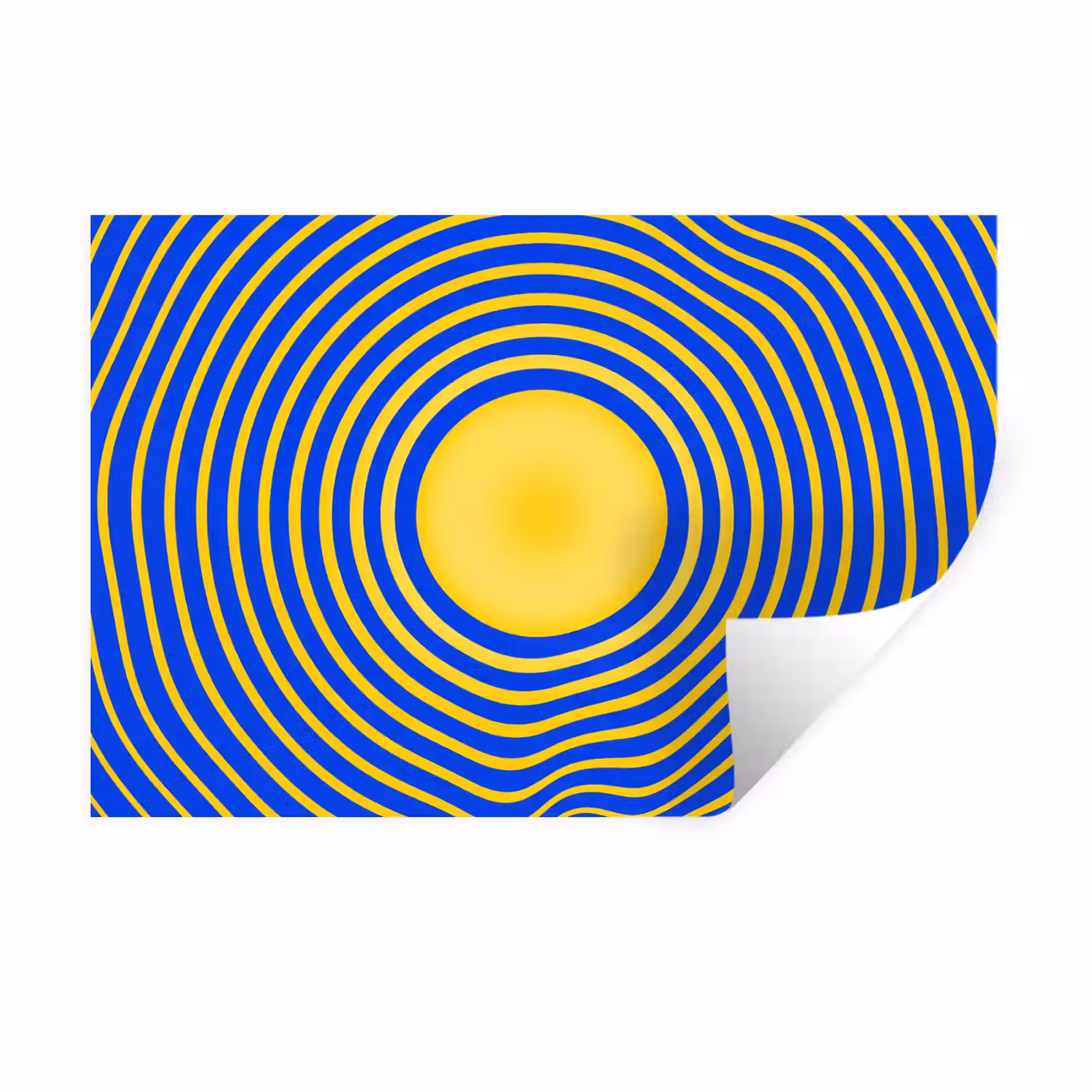 Wall Sticker - Abstract Pattern - Blue — 1