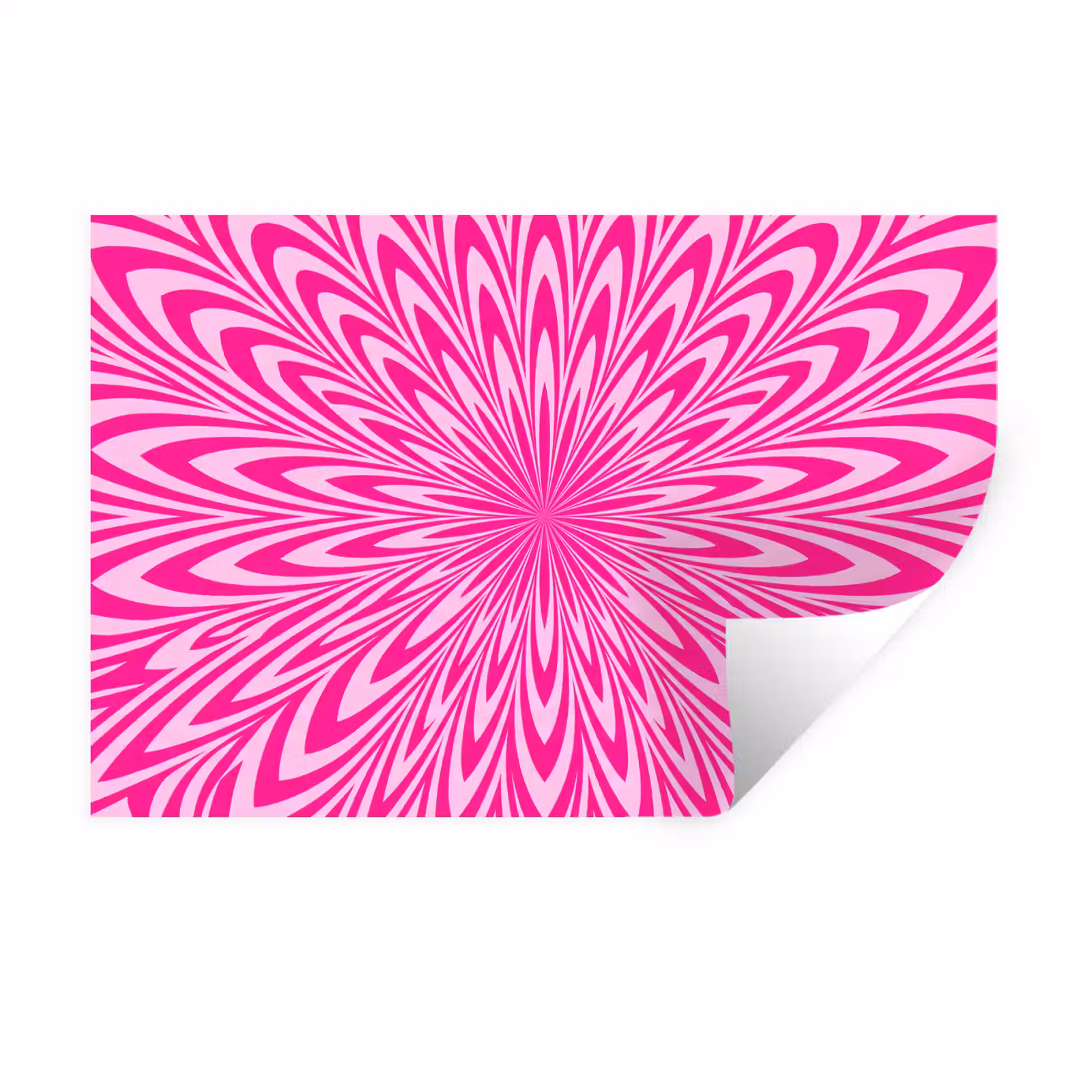 Wall Sticker - Pattern - Optical - Pink — 1