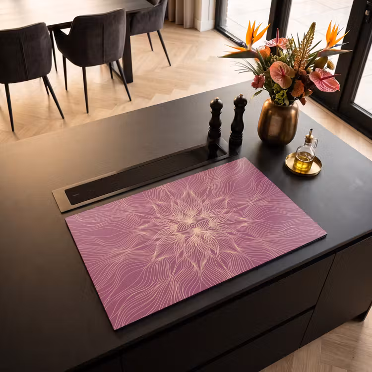 Induction Hob Cover - Lines - Pattern - Abstract — 2