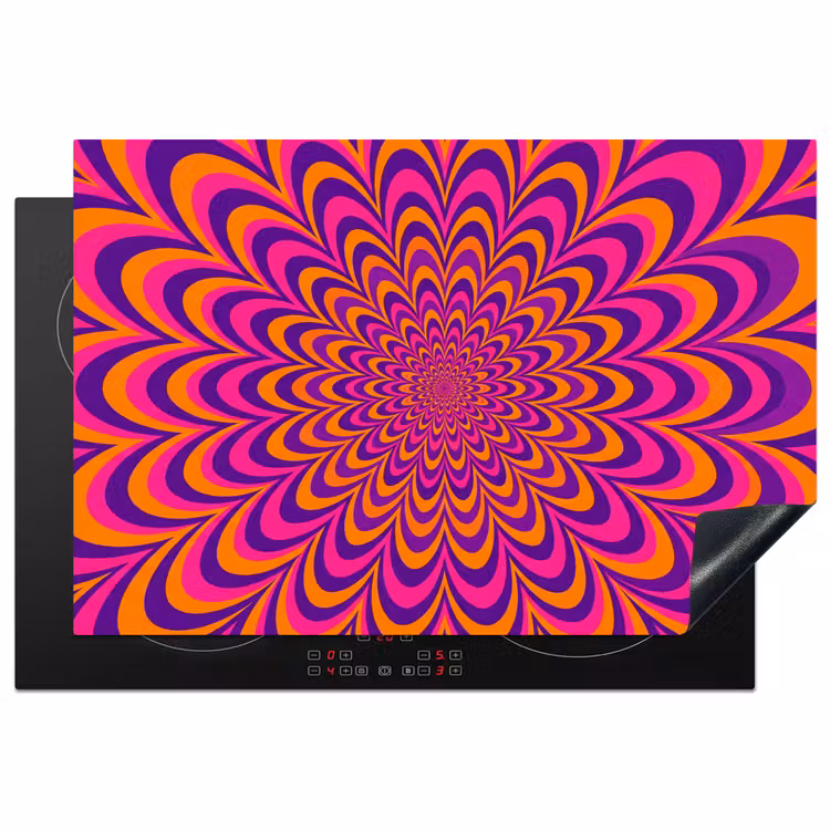 Induction Hob Cover - Pattern - Optical - Colorful — 1