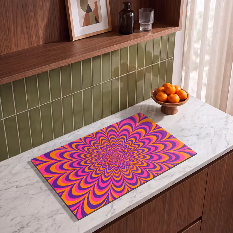 Induction Hob Cover - Pattern - Optical - Colorful — 3