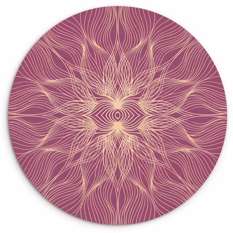 round wall art - Lines - Pattern - Abstract — 1