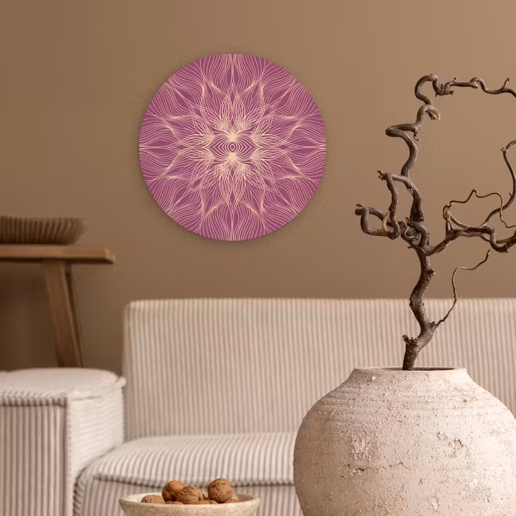 round wall art - Lines - Pattern - Abstract — 2