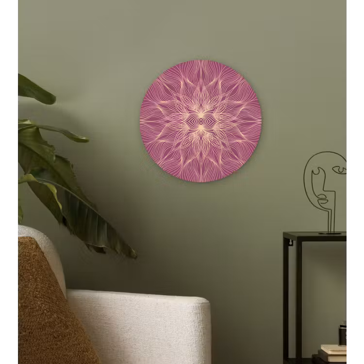 round wall art - Lines - Pattern - Abstract — 3