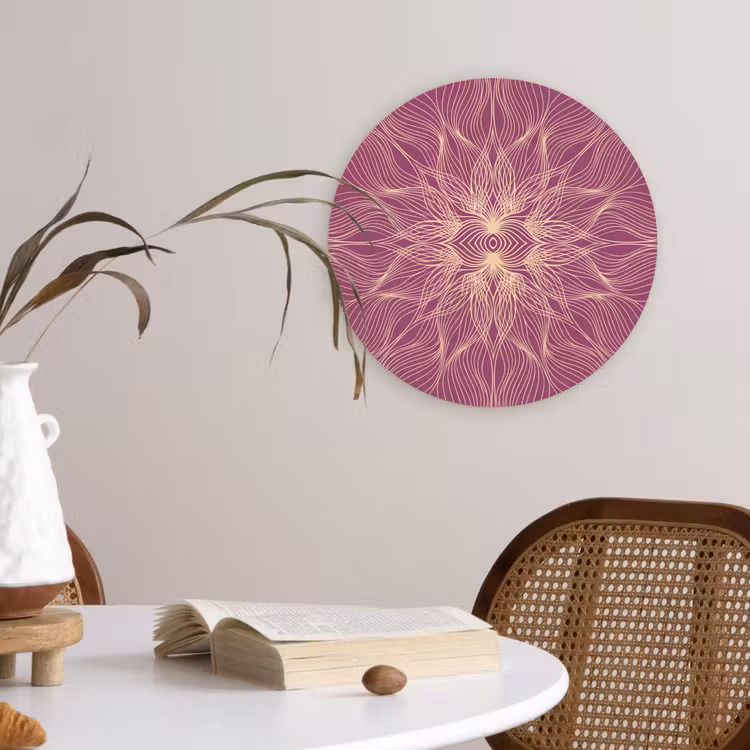 round wall art - Lines - Pattern - Abstract — 4