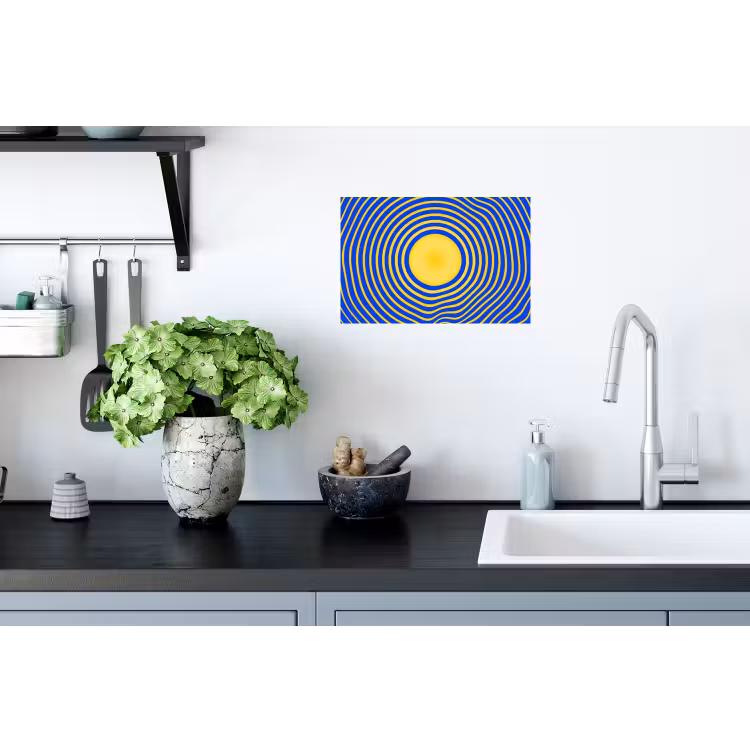 Wall Sticker - Abstract Pattern - Blue — 2