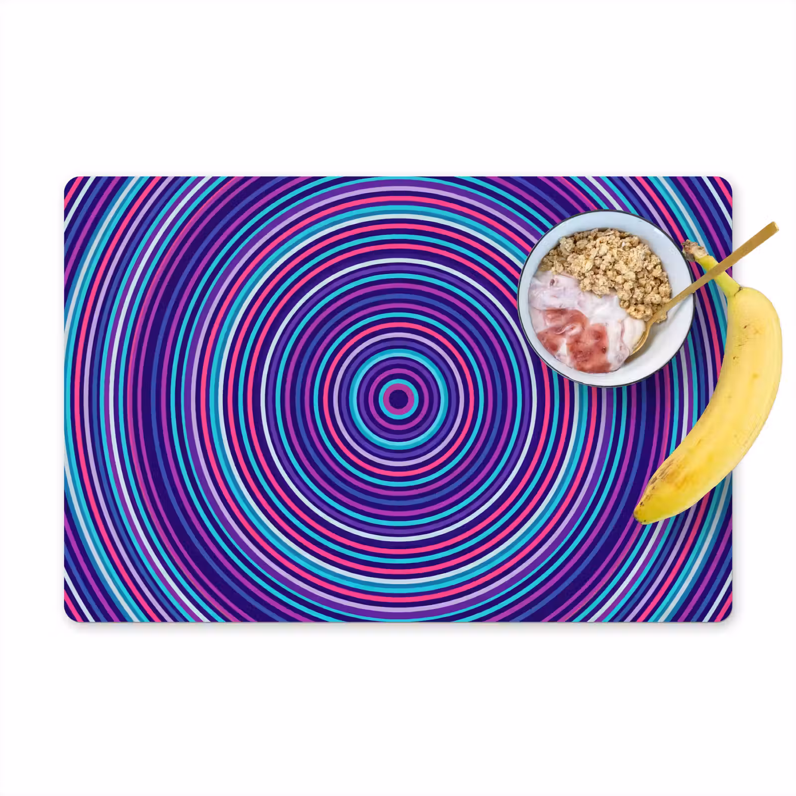 Placemat - 6 pieces - Abstract - Circles - Colorful — 1